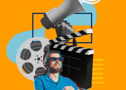 collage-about-movie-time-with-man-megaphone-scaled